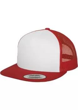 Бейсболка Flexfit CLASSIC, цвет Red/White