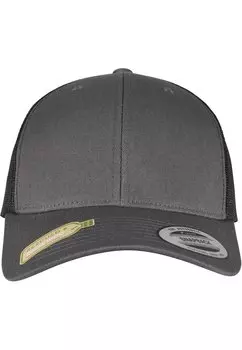 Бейсболка Flexfit, цвет charcoal/black