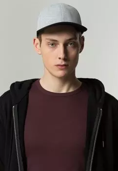 Бейсболка Flexfit, цвет grey/black