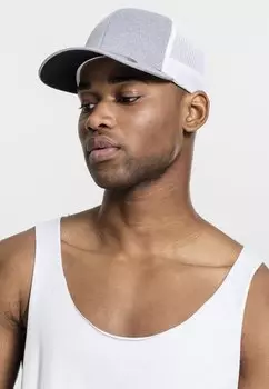 Бейсболка Flexfit, цвет heather/white