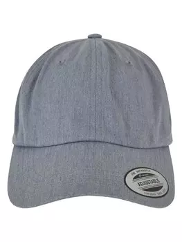 Бейсболка Flexfit Dad s, цвет heathergrey