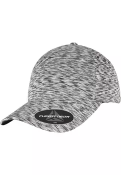 Бейсболка Flexfit Delta, цвет melange silver