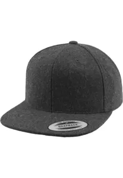 Бейсболка Flexfit MELTON WOOL, черный