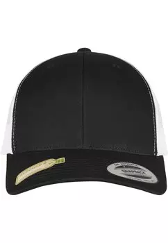 Бейсболка Flexfit s, цвет blk/wht