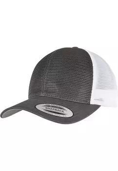 Бейсболка Flexfit s, цвет charcoal/white