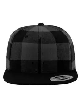 Бейсболка Flexfit Snapback, цвет blk/cha