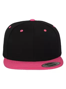 Бейсболка Flexfit Snapback, цвет blk/neonpink
