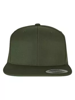 Бейсболка Flexfit Snapback, цвет deep olive