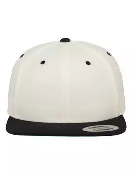 Бейсболка Flexfit Snapback, цвет natural/blk