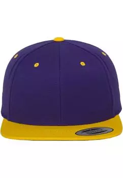 Бейсболка Flexfit Snapback, цвет pur/gold