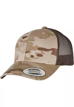 Бейсболка Flexfit Trucker, цвет arid/brown