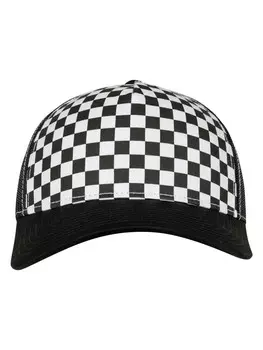 Бейсболка Flexfit Trucker, цвет black/white