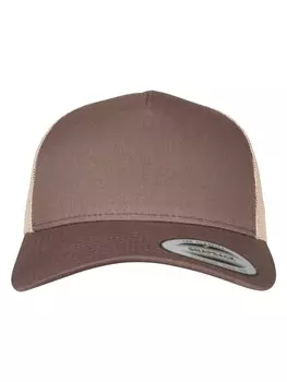 Бейсболка Flexfit Trucker, цвет brn/khaki