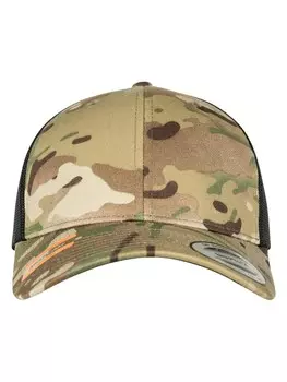 Бейсболка Flexfit Trucker, цвет multicam