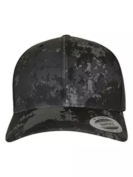 Бейсболка Flexfit Trucker, цвет poseidon black