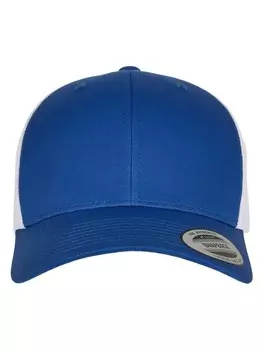 Бейсболка Flexfit Trucker, цвет royal/white