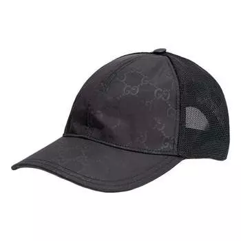 Бейсболка Gucci GG Baseball Cap 'Black', черный