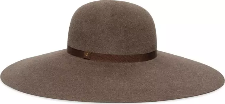 Бейсболка Gucci Wide Brim Hat Light Brown, коричневый