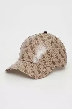 Бейсболка Guess, бежевый