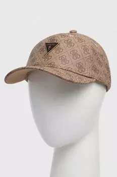 Бейсболка Guess, бежевый