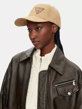 Бейсболка Guess, бежевый