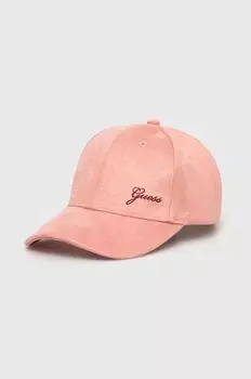 Бейсболка Guess, розовый