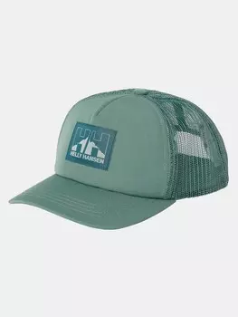 Бейсболка Helly Hansen HH TRUCKER, зеленый