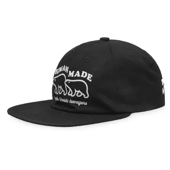 Бейсболка Human Made Polar Bear Cap, черный