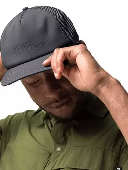 Бейсболка Jack Wolfskin USON, серый