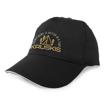 Бейсболка Kruskis Everything Is Better, черный