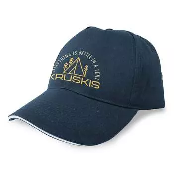 Бейсболка Kruskis Everything Is Better, синий