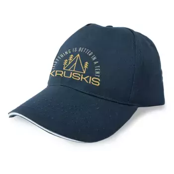 Бейсболка Kruskis Everything Is Better, синий
