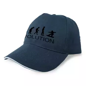 Бейсболка Kruskis Evolution Snowboard, синий