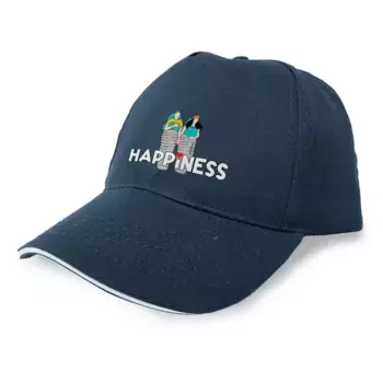 Бейсболка Kruskis Happiness, синий