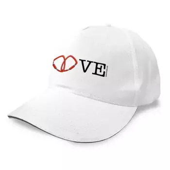 Бейсболка Kruskis Love, белый