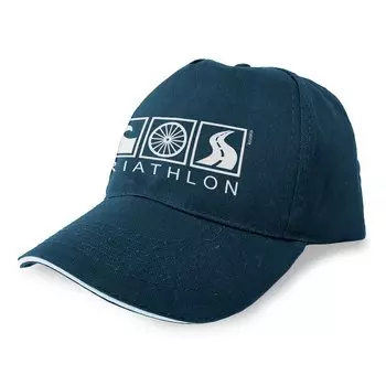 Бейсболка Kruskis Triathlon, синий