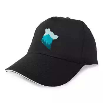 Бейсболка Kruskis Wolf, черный