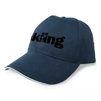 Бейсболка Kruskis Word Skiing, синий