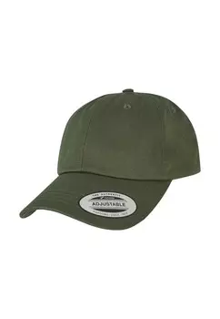 Бейсболка LOW PROFILE TWIL Flexfit, зеленый