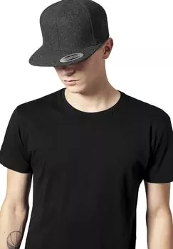 Бейсболка MELTON SNAPBACK Flexfit, цвет darkgrey