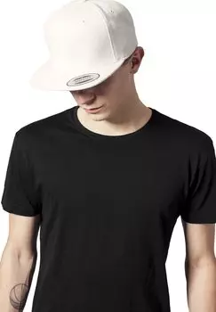 Бейсболка MELTON SNAPBACK Flexfit, цвет white