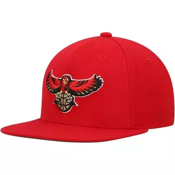 Бейсболка Mitchell & Ness Atlanta Hawks, красный