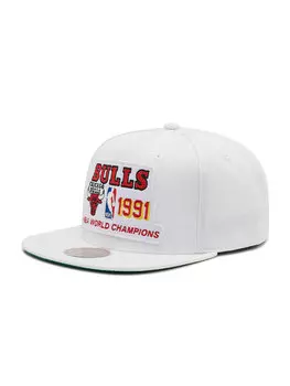 Бейсболка Mitchell & Ness, белый