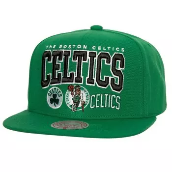 Бейсболка Mitchell & Ness Boston Celtics, зеленый
