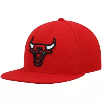 Бейсболка Mitchell & Ness Chicago Bulls, красный