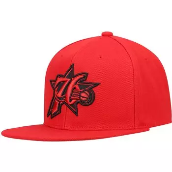 Бейсболка Mitchell & Ness Philadelphia 76Ers, красный