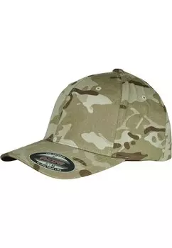 Бейсболка MULTICAM Flexfit, цвет khaki multicam