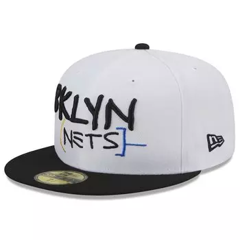 Бейсболка New Era Brooklyn Nets, белый