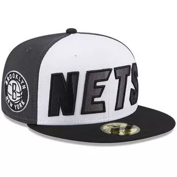 Бейсболка New Era Brooklyn Nets, белый