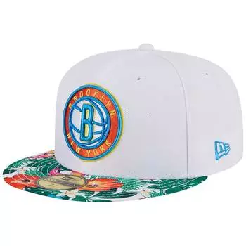 Бейсболка New Era Brooklyn Nets, белый